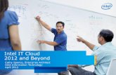 Intel IT Cloud Journey and Overview€¦ · IT Hybrid IaaS Ops App Owner App Dev End User Consumers Early Industry 5 Simple Compute IaaS Compute, Storage, and Network and Network