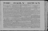 Daily Iowan (Iowa City, Iowa), 1905-11-07dailyiowan.lib.uiowa.edu/DI/1905/di1905-11-07.pdf · daily iowan published by the tudents of the state university of iowa vol. 5 iowa city,