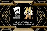 A Roaring 20’s Night Out · Get a wiggle on! Don't you hear that 20’s trumpet? It's time to get dolled up to join those bright young things and dance the night away. The Canadian