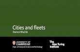 Cities and fleets - WordPress.com · 2018. 6. 14. · The current data science toolbox: • emphasis on user stories • ML-powered data clustering + highlighting • composable empirical
