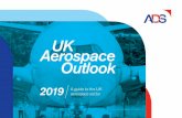 UK Aerospace Outlook · USA & Canada 20 % Asia* 6 % Rest of World 2 % Africa 1 % Australia & New Zealand 2 % 14 China % Middle East 35 % ... R&D spend by UK business in 2017 The aerospace