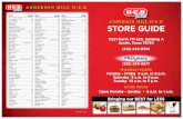 ANDERSON MILL H-E-B · 11521 North FM 620, Building A Austin, Texas 78750 (512) 249-0558 (512) 249-0577 Monday – Friday 9 a.m. to 9 p.m. Saturday 9 a.m. to 6 p.m. Sunday 10 a.m.