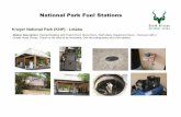 Kruger National Park (KNP) - Letaba Stat… · KNP - Olifants Station Description: The filling station is situated at the entrance of the camp the office is a small 1 hut room with