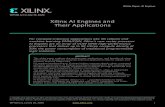 Xilinx AI Engines and Their Applications (WP506) … · Xilinx AI Engines and Their Applications Xilinx's Rich Compute History Xilinx products have a multi-decade history of implementation