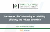 Importance of DC monitoring for reliability, efficiency and ......Importance of DC monitoring for reliability, efficiency and reduced downtime by Rory Reid, Master Power Technologies