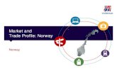 Market Profile Norway - VisitBritain · 2019. 6. 27. · Market and Trade Profile Norway • Chapter 1: Inbound market statistics provides insights on key statistics about Norwegian