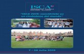 “ISCA 2019: conviértete en un ciudadano del mundo” · angloparlantes de todo el mundo, creando una verdadera experiencia de inmersión global para nuestros estudiantes y permitiéndoles