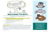 WELCOME TO HPC! · hpc FP Rev 1/16 Financial Responsibility and Assignment of Insurance Benefits Financial Policies of Hillsboro Pediatric Clinic LLC (HPC) 1. Co-Pays: You must pay