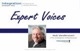 Expert Voices - iDevNews€¦ · Hub Vandervoort CTO, Enterprise Integration Discovering Dimensional Agility in Next Generation SOA