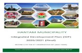 DRAFT IDP 2020/21 - hantam.gov.za · Our Integrated Development Plan (IDP) is a municipality-driven strategic plan that guides the medium-term operations of all three spheres of government