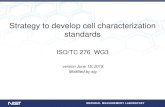 Strategy to develop cell characterization standardsalliancerm.org/sites/default/files/SHENG-Cell Characterization.pdf · ISO/PWI 20395 – Quality considerations for targeted nucleic