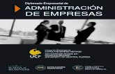 ADMINISTRACIÓN DE EMPRESAS - Loyola Escuela Empresarial ... · El Diplomado Empresarial de Administración de Empresas es un programa impartido por Loyola School of Business, miembro
