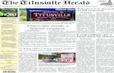 The Titusville Herald · 2020. 6. 17. · Established June 14, 1865. The first daily newspaper in the Pennsylvania Oil Region. 75 CENTS The Titusville Herald Wednesday, June 17, 2020