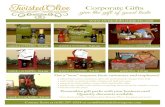 Corporate Gifts give the gift of good taste - Twisted OliveCorporate Gifts 2-pack 5 oz bottles $25.99 4-pack 5 oz bottles $49.99 customized baskets starting at $99.99 2-pack 2 oz bottles
