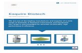 Esquire Biotech · An ISO 9001- 2015 certified company,Established in the year 1994 Esquire Biotech is one of the renowned manufacturers, exporters and importers of Scientific Instruments,
