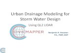 Urban Drainage Modeling for Storm Water Design. Urban Drainage... · LiDAR Standards 2003 FEMA Appendix A: Guidance for Aerial Mapping and Surveying 2004 NDEP Guidelines for Digital