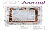 SAQA Journal - NeonCRM · SAQA Journal • 2018 | No. 4 • 5 Editor’s Notes In 2017, SAQA saw continued organizational growth. We ended the year with more than 3,500 members in