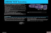 Programmable Relay ZEN V2 Units 2019. 10. 12.آ  ZEN V2 Units 3 Series Configuration CPU Units Power