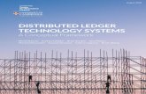 DISTRIBUTED LEDGER TECHNOLOGY SYSTEMS · He is writing a master’s thesis that addresses the impact of DLT systems on securities post-trading services. m.recanatini@jbs.cam.ac.uk