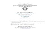 STUDENT KIT M.Sc. (Computer Science)/ M.Sc. (Information ... II _Jan-May11012014.pdf · Infix, postfix, and prefix representation, Applications: Mathematical expression Evaluation