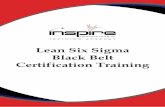 Lean Six Sigma Black Belt Certi˜cation Training...While there are no prerequisites required to appear for the IASSC Certified Lean Six Sigma Black Belt Exam, it is recommended that