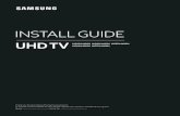 INSTALL GUIDE - Samsung Display Solutions...in a wet basement, or near a swimming pool, etc.). If this apparatus accidentally gets wet, unplug it and contact an authorised dealer immediately.