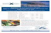 Experience Italy, Spain and France at its best. Enjoy the ...friendlycruises.com/teamlona/ChefsMarket_Nov17v2.pdf · Enjoy the Mediterranean aboard Celebrity Cruises with a private