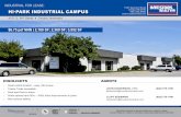 INDUSTRIAL FOR LEASE...Some spaces have 50% – 100% office improvements in place Nice campus setting $6.75 psf NNN | 2,160 SF; 2,360 SF; 3,552 SF 4151 S. 94th Street Omaha, Nebraska