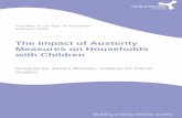 The Impact of Austerity Measures on Households with Children · The impact of austerity measures on households with children 4 Family and Parenting Institute, January 2012 tend to
