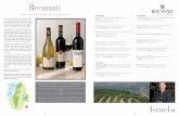 Recanati - palmbay.com · 89 Points – Wine Enthusiast, April 2014. • Sauvignon Blanc From the Shomron Region, near the Mediterranean coast, largest grape growing area in the country.