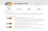 Fra Ce .3 - frankceli.comFRANK CELI RESUME · PAGE 1 OF 4 Over 15 years experience in the creative field for Print, Animation, & Video BFA in Computer Animation & an AutoCAD Foundations