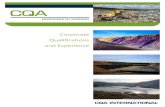 Corporate Qualifications and Experiencecqainternational.co.uk/sites/cqainternational.co.uk/files/CQA SoQ.pdfCollection, segregation, recovery, treatment, anaerobic digestion, composting,