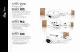 UniFi Video Datasheet - MulticomThe UniFi® Video Camera is designed for use indoors or outdoors under an overhang. The camera has infrared LEDs with automatic IR cut filter. It is