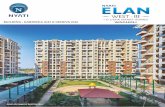 Nyati Elan West III E-Brochure · 2020. 7. 9. · Disclaimer: The furniture layout displayed in the Floor plans are indicative in nature and are not included in the actual apartment.