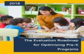 The Evaluation Roadmap for Optimizing Pre-K Programs · 3. There is much good work to build upon. State-funded pre-K programs have been the focus of nearly two decades of evaluation
