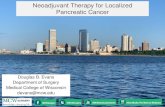 Neoadjuvant Therapy for Localized Pancreatic Cancer · Modified from Evans DB, George B, Tsai S. Non-metastatic pancreatic cancer: resectable, borderline resectable, and locally advanced-definitions