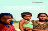 ANNUAL REPORT 2015 · and verified by external auditors on an annual basis. Partners Relief & Development is a registered charity in Canada, United Kingdom, Norway, Australia and