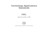 Technology Applications Standards · Technology Applications Standards Author: SBEC Subject: Technology Applications Standards Keywords: Technology Applications Standards Created