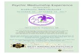 iriscenter.cairiscenter.ca/wordpress/.../09/Anthony-PsychicMediumshi…  · Web viewAnthony has trained with the best, including Jill Jackson, Mavis Pitilla, James Van Praagh and