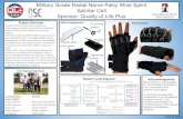 Military Grade Radial Nerve Palsy Wrist Splint Splinter ... · the radial nerve. This injury prevents normal hand movement and required the officer to be put on leave. Splinter Cell,