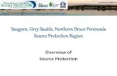 Saugeen, Grey Sauble, Northern Bruce Peninsula Source …home.waterprotection.ca/wp-content/uploads/2017/03/Feb-Presentation... · Saugeen, Grey Sauble, Northern Bruce Peninsula Source