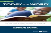 LIVING IN CHRIST · A ministry of Live a life worthy of the Lord and please him in every way. Colossians 1:10 MAY 2019 LIVING IN CHRIST: The Book of Colossians