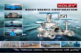 Introduction - Koley Valveskoleyvalves.com/images/brochure.pdfOur Factory are set up by modern and best quality equipments, along with the necessary testing ... Head Stock, Extension