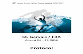 Protocol€¦ · Junior Grand Prix of Figure Skating 2016/2017 St. Gervais / FRA . August 24 – 27, 2016 . Protocol