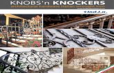 KNOBS'n KNOCKERS iron brochur… · KNOBS'n KNOCKERS architectural hardware Italian wrought iron In d. ia. In te rn ati o l nd..a.I te r n a ti o a l I n d. i. a. I n t e r n a t