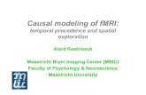 Causal modeling of fMRI - UGent · Modeling, Dynamic Causal Modeling, Granger Causality White matter Grey matter. Functional & Effective Connectivity •Functional connectivity –Association