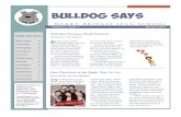 Bulldog Says · art show, and more. The event was spon-sored by United Way, Va-lero, Tesoro, and City of Los Angeles councilman Joe Buscaino. The book festival was a great idea for