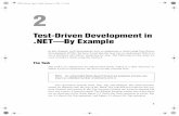 Test-Driven Development in .NET—By Examplejtavares/ADAV/... · Test-Driven Development in .NET—By Example In this chapter, we’ll demonstrate how to implement a Stack using Test-Driven