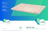 BALTEK® VBC - foam, FSC balsa, lightweight solutions€¦ · BALTEK VBC 0°/90° II 100 63 53 650 300 500 [MPa] 700 Figure 3: Deflection of conventional foam or balsa core. Figure