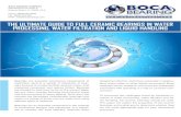THE ULTIMATE GUIDE TO FULL CERAMIC BEARINGS IN WATER ... · The best ceramic materials for use in water processing environ-ments are Silicone Nitride and Zirconia Oxide. Hybrid ceramic